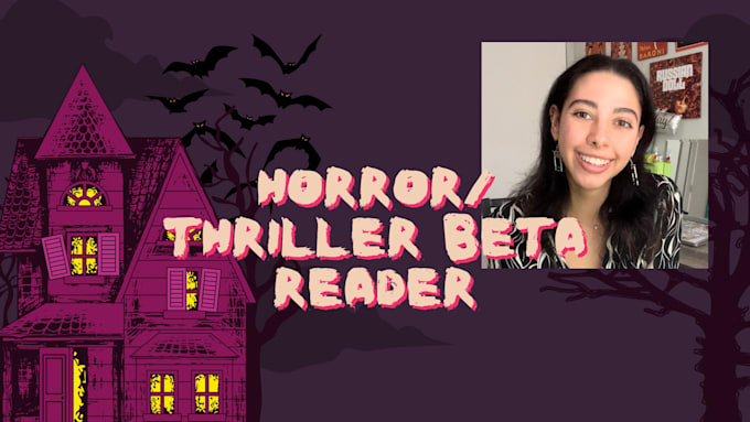 beta read your horror or thriller novel