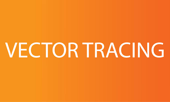 do vector tracing and convert file to vector