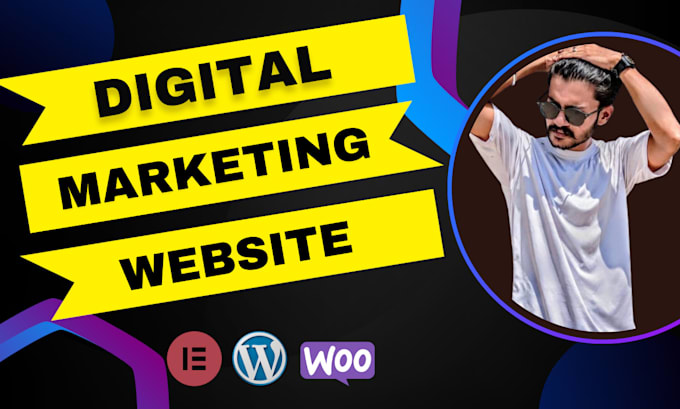 create an agency website or digital marketing website