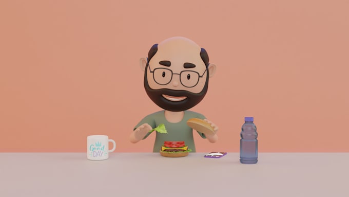 model and animate 3d characters