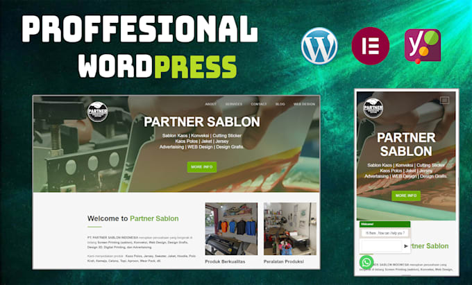 do redesign wordpress business