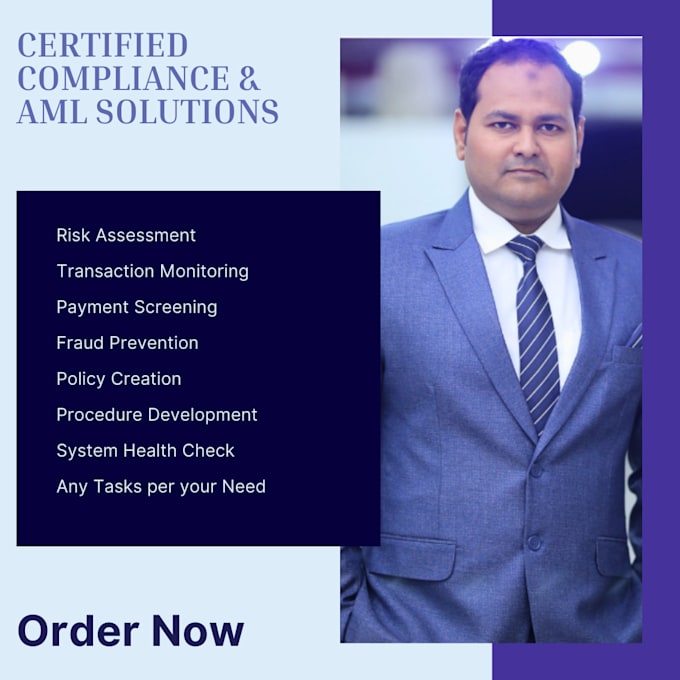 provide aml, compliance and fraud help for your business