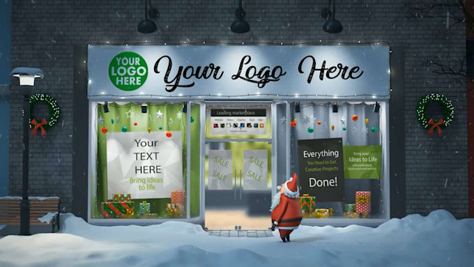make people happy christmas greetings video