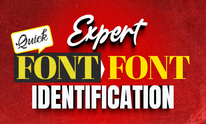 identify any font from your image quickly