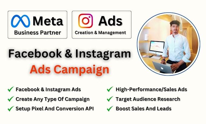 Set up and manage your facebook and instagram ads campaign by Jahedul ...