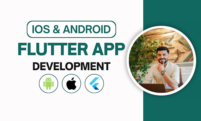 be your flutter developer mobile app developer android and ios using firebase