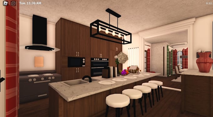 Build an interior bloxburg house for you