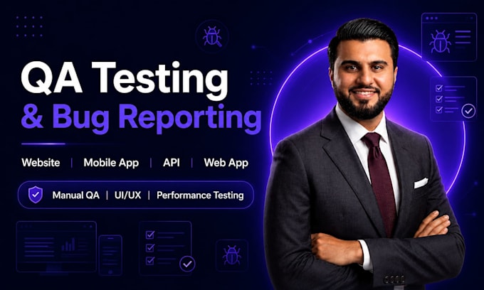 do software testing, website QA testing, manual QA, and automation testing