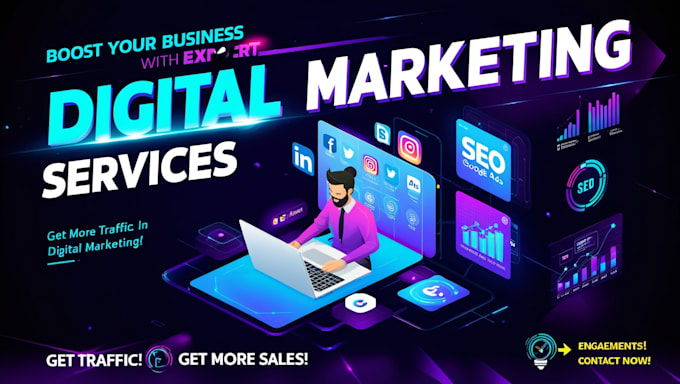 do digital marketing and boost your page
