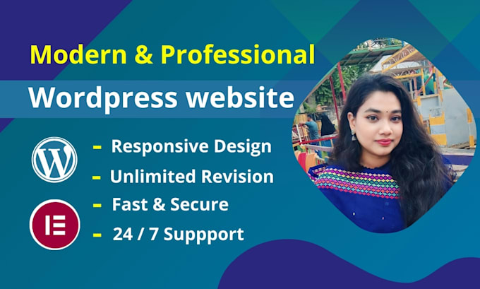 develop clean and modern wordpress website design and development