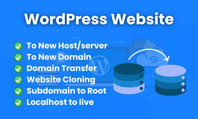backup, migrate, transfer, or move wordpress website quickly