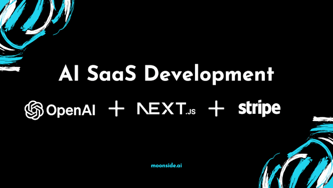 develop an ai saas web app