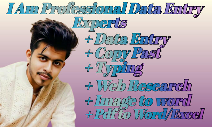 do data entry b2b lead generation and web research expert