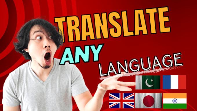 translate english, italian, japanese, russian or indian language