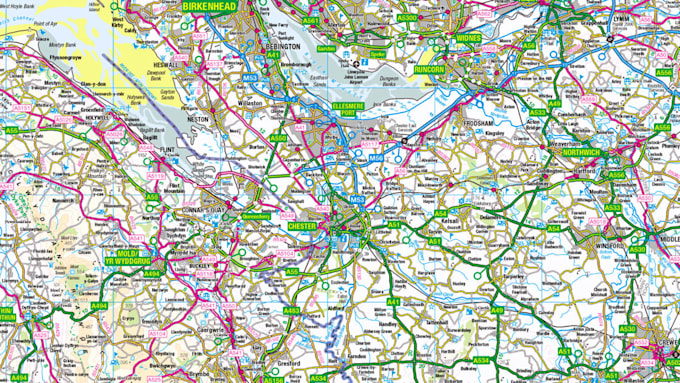 create vector maps, web maps,  street guides, and spatial analysis