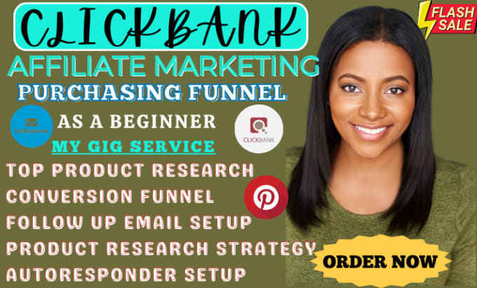 I will make your clickbank profitable, clickbank affiliate marketing purchase funnel
