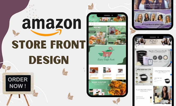 do amazon storefront design, amazon ebc design, amazon storefront