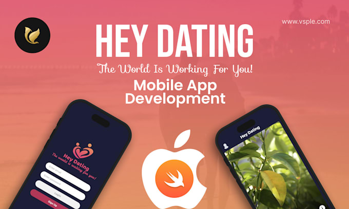 develop dating mobile app social media app for ios and android