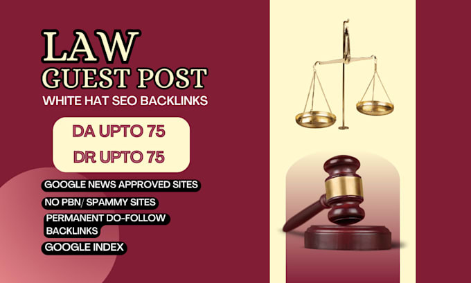 do guest posts on law blogs dofollow SEO backlinks