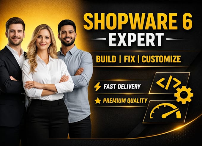 be your shopware 6 designer and extension developer