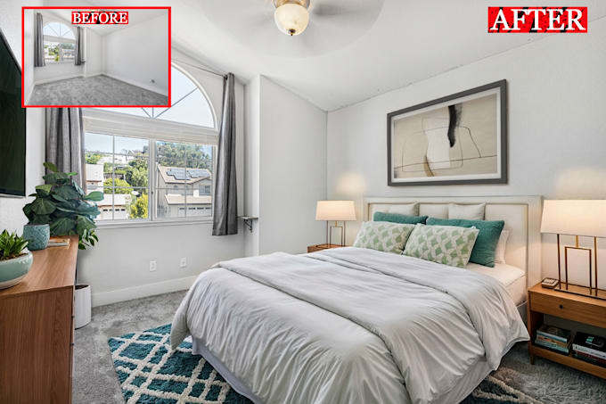 provide photorealistic virtual staging for real estate listings