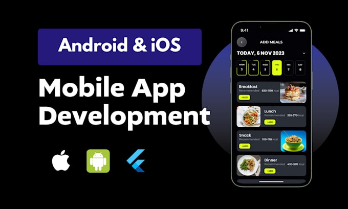 develop flutter app development as best android and ios mobile app developer