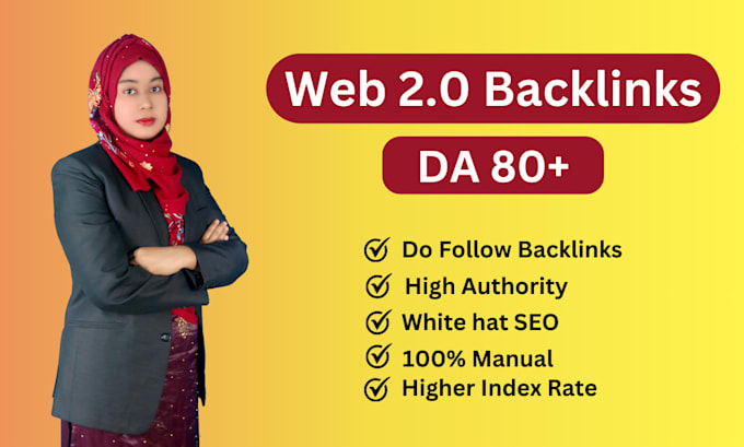 high authority web 2 0 backlinks