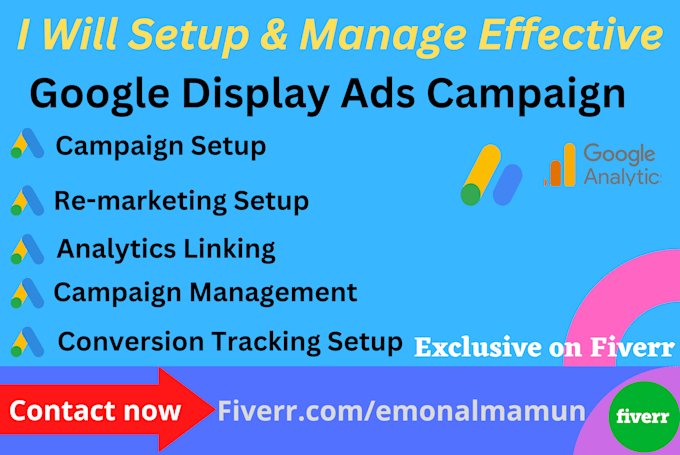setup and manage effective display ads campaign