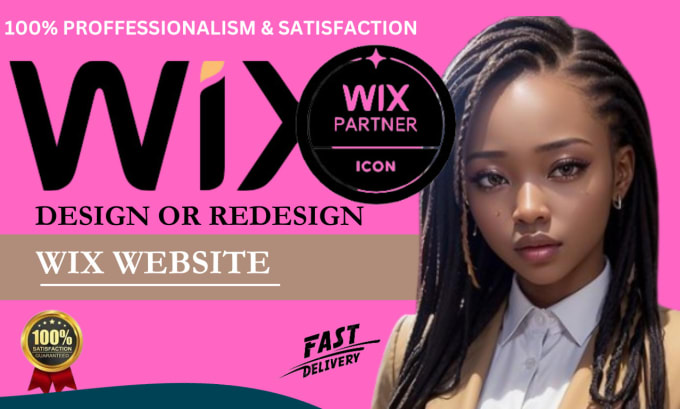 I will do wix website design, wix website, redesign wix, revamp wix website, wix design
