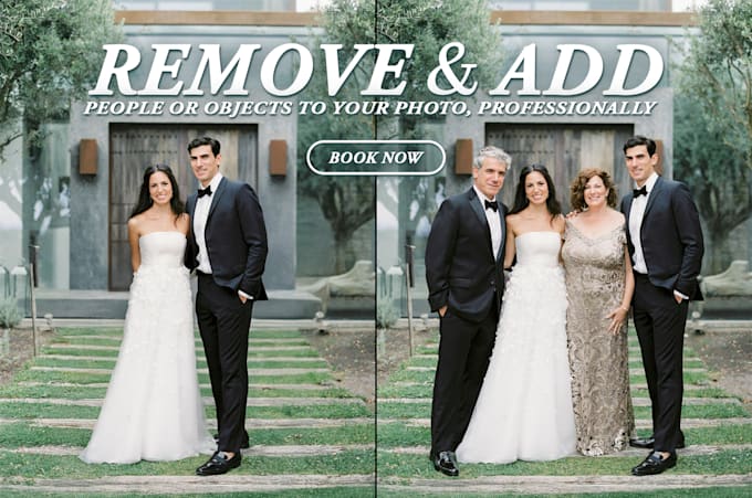 remove or add people and objects and edit your photo professionally