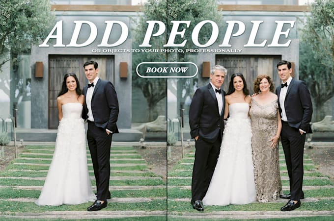 Add people or objects to your photo, professionally by Nagivity | Fiverr