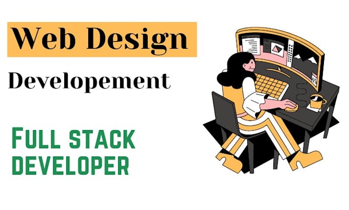 do full stack web development custom website design