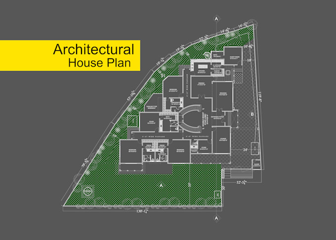 draw 2d floor plan, and all relevant detail