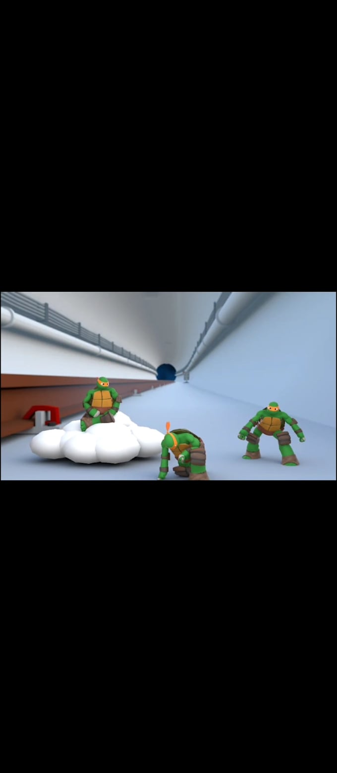 create a 3d animated,rendering ,effect video of your character model