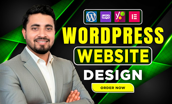 design redesign wordpress website, website development as a full stack developer