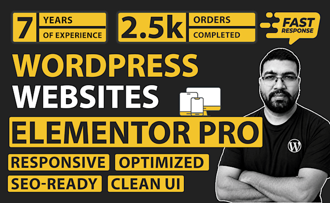 create high converting wordpress website with elementor pro