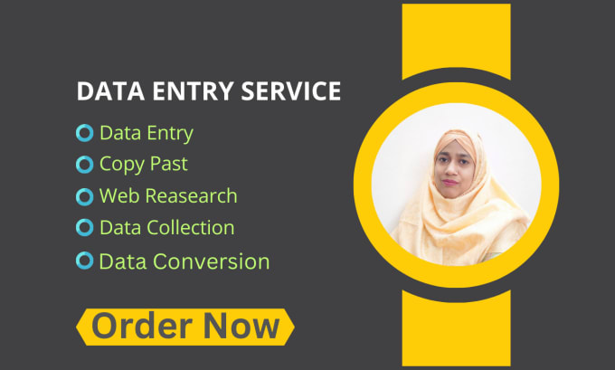 Do professional data entry, web research, data collection and lead ...