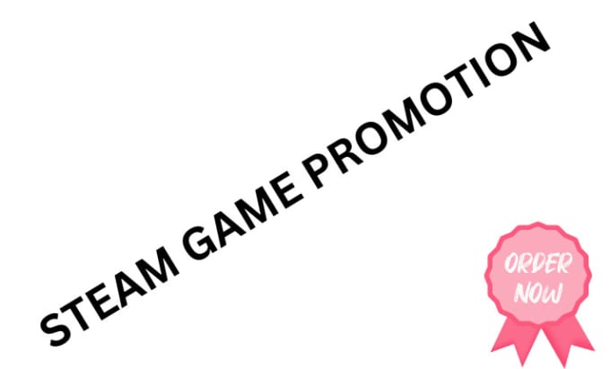 I will do steam game promotion, Roblox game and game promotion