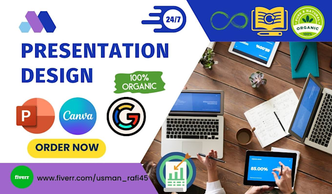 build modern business presentation design