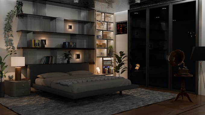 do 3d interior renders for you