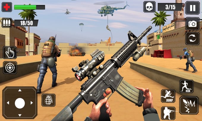 développer un jeu de tir à la première personne en 3D, développement de  jeux de tir fps