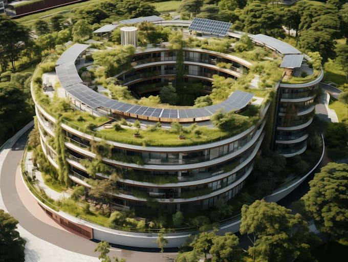 generate architecture images using ai, midjourney