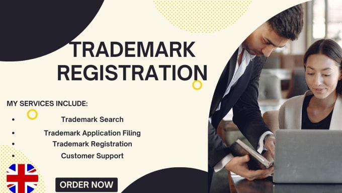 Trademark filing services sale