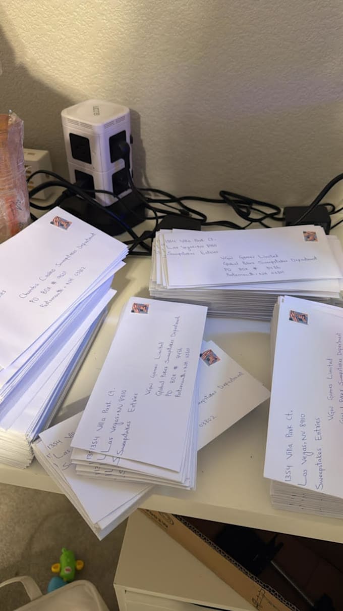 handwritten letters, envelopes and cards for you