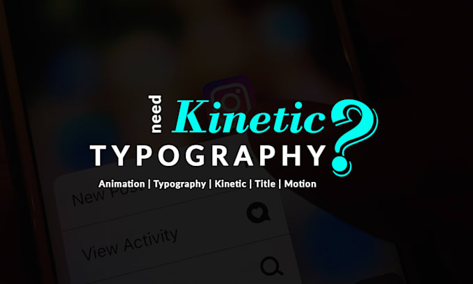 create animate any text or kinetic typography