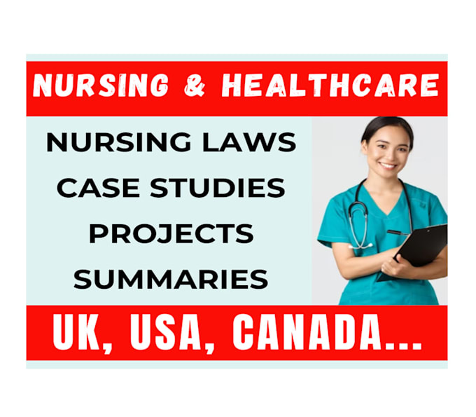 do nursing case studies, reports, research, and summaries