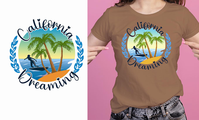 do custom typography graphic retro modern t shirt design