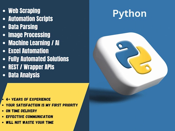 do your python coding projects, debug and fix your code