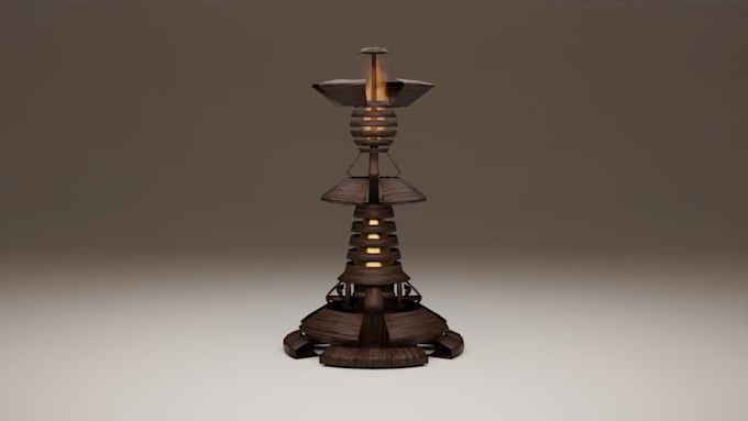 create a 3d model of an object or structure