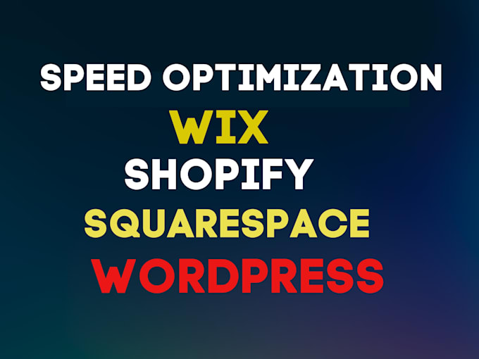 speed up shopify wix squarespace,duda speed optimization